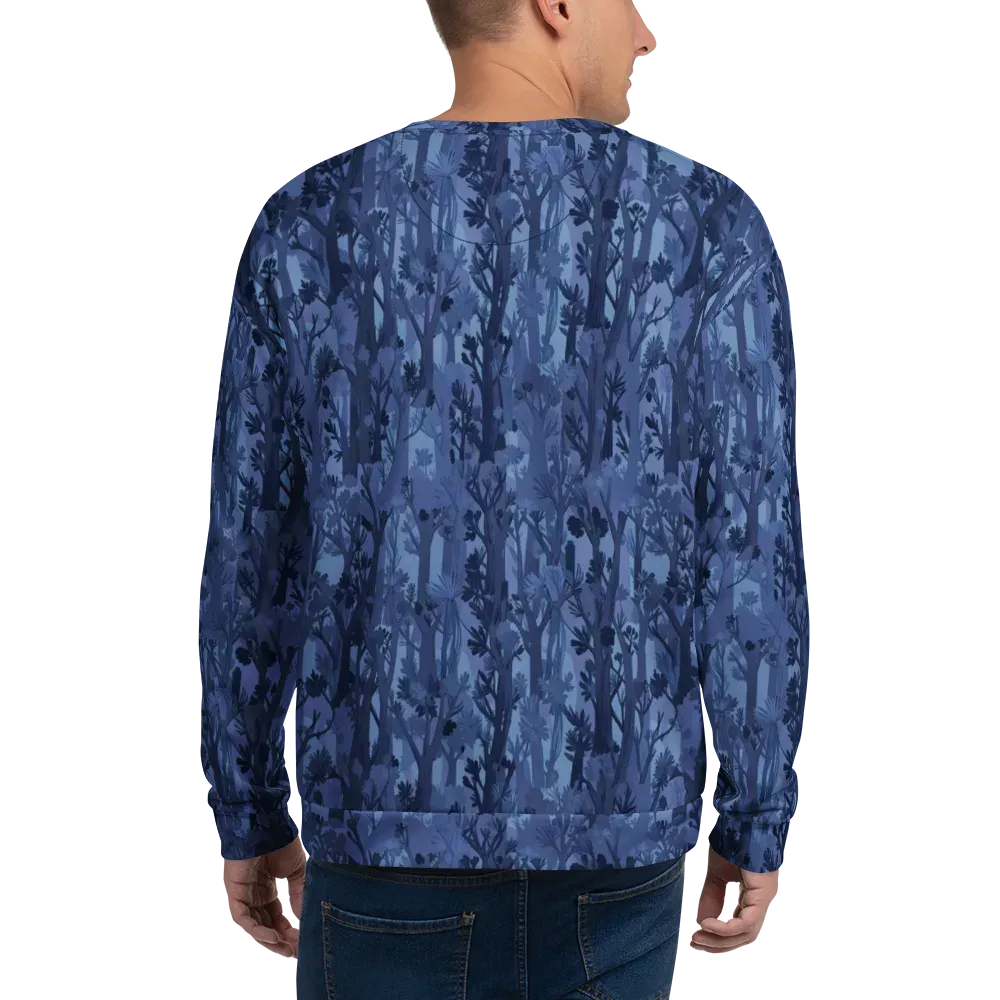 Moonlit Grove on Sweatshirt — Back
