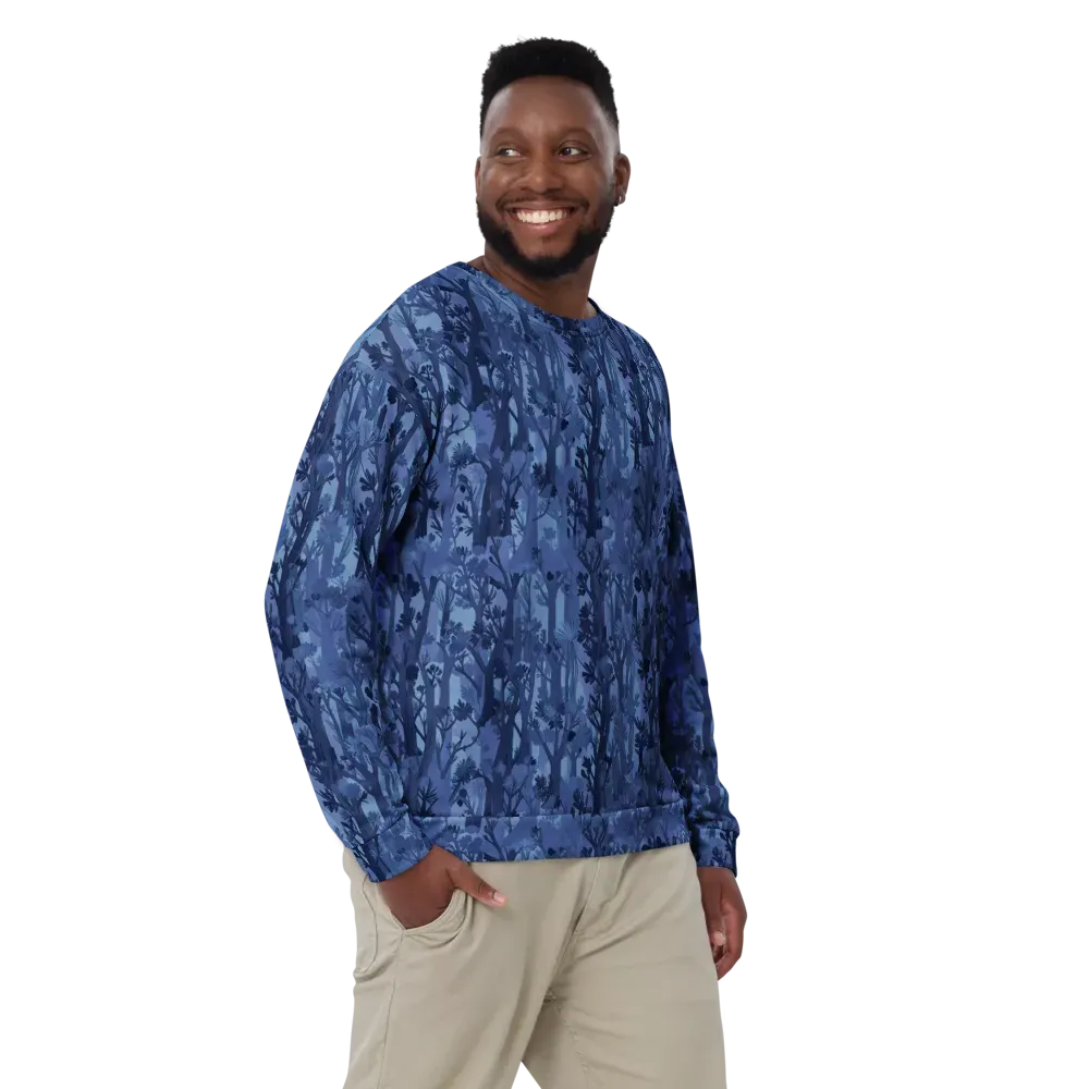 Moonlit Grove on Sweatshirt — Front