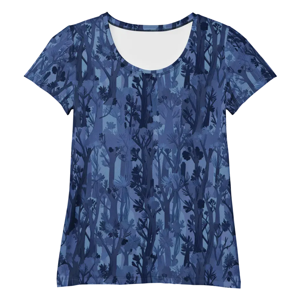 Moonlit Grove on Women's Athletic T-Shirt — Front