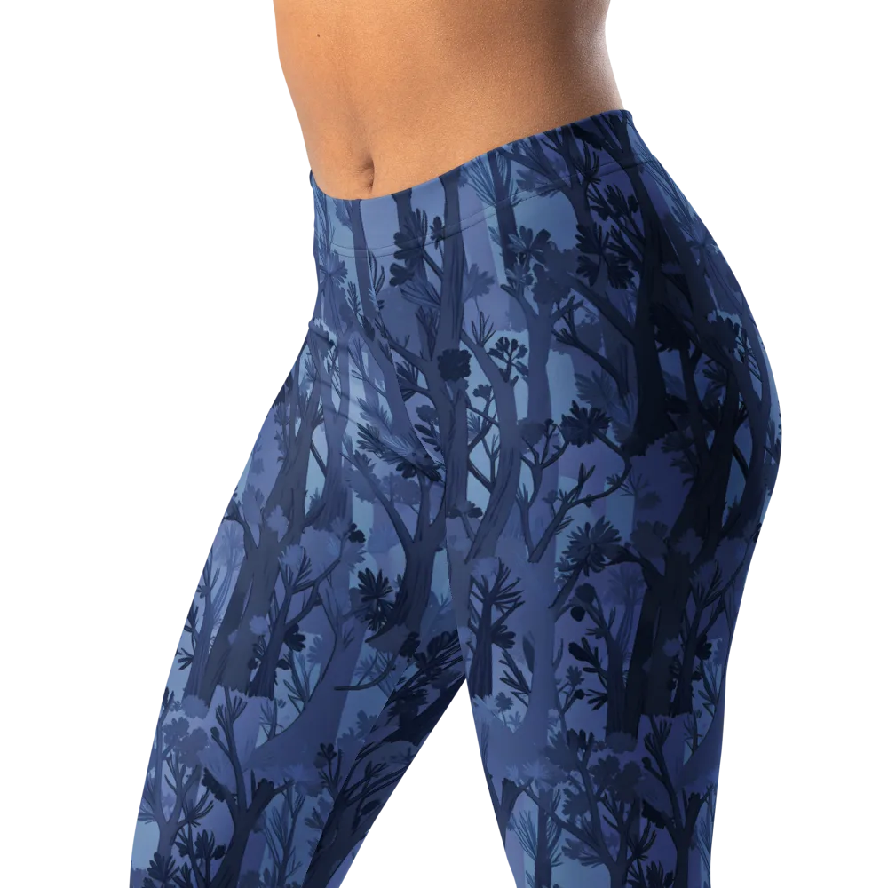 Moonlit Grove on Leggings — Left Front