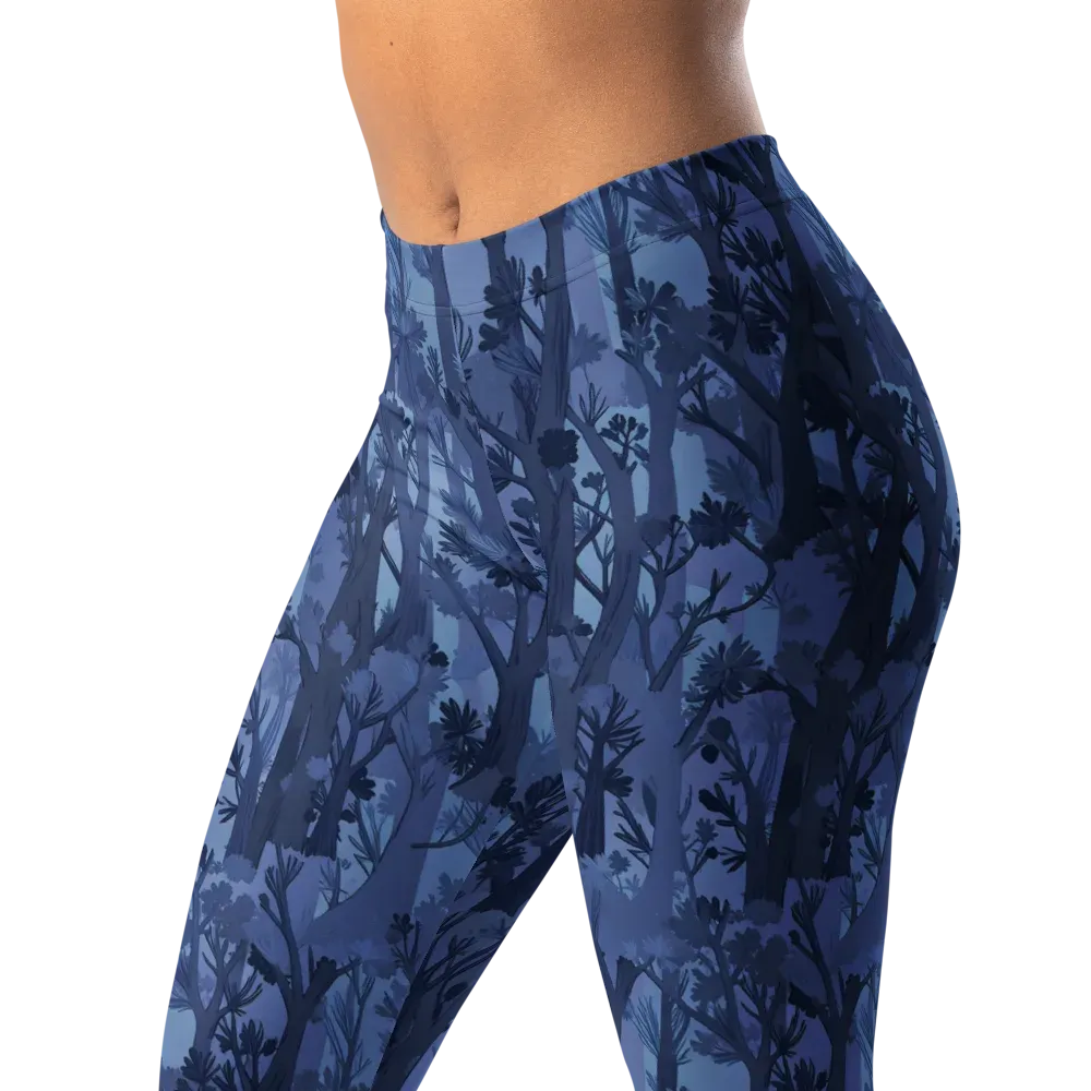 Moonlit Grove on Leggings — Left Front