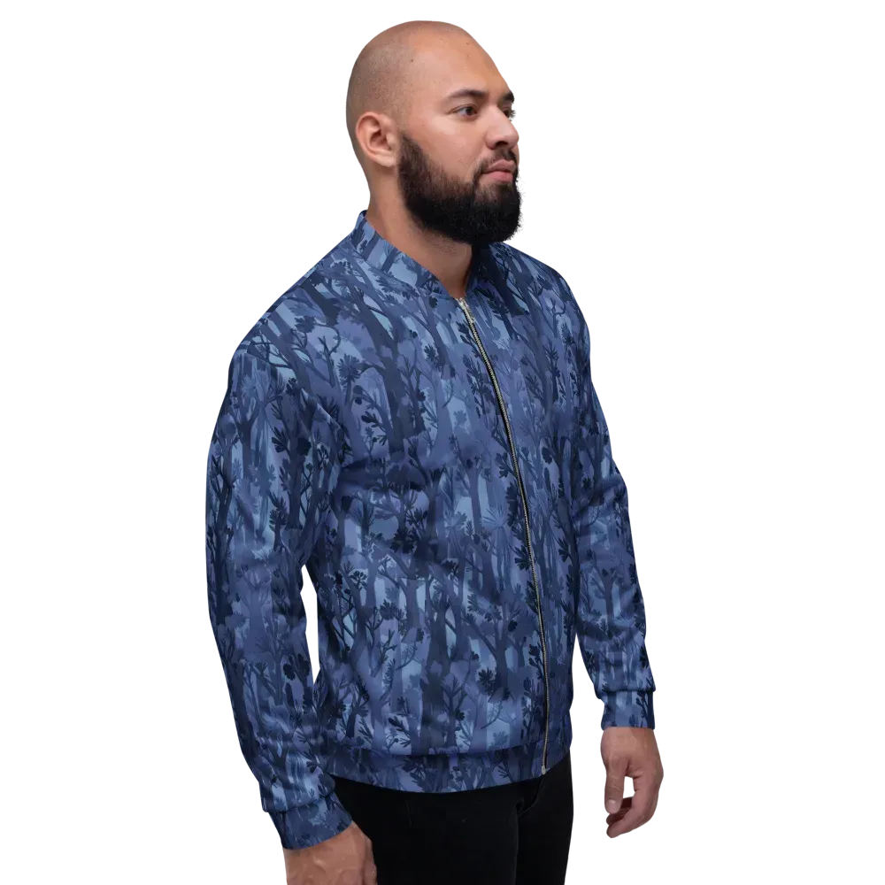 Moonlit Grove on Bomber Jacket — Right