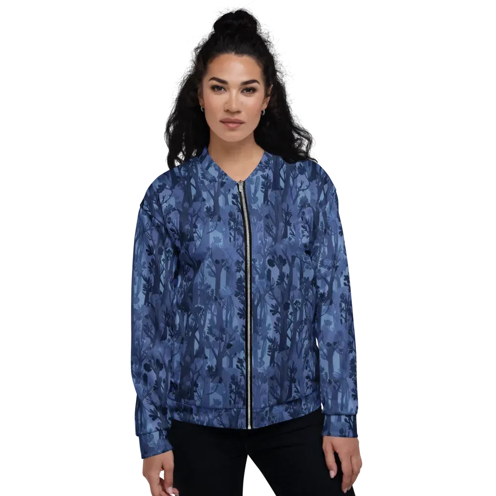 Moonlit Grove on Bomber Jacket — Front