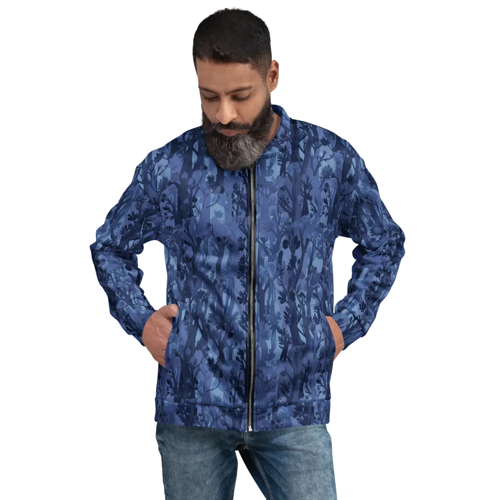 Moonlit Grove on Bomber Jacket — Front