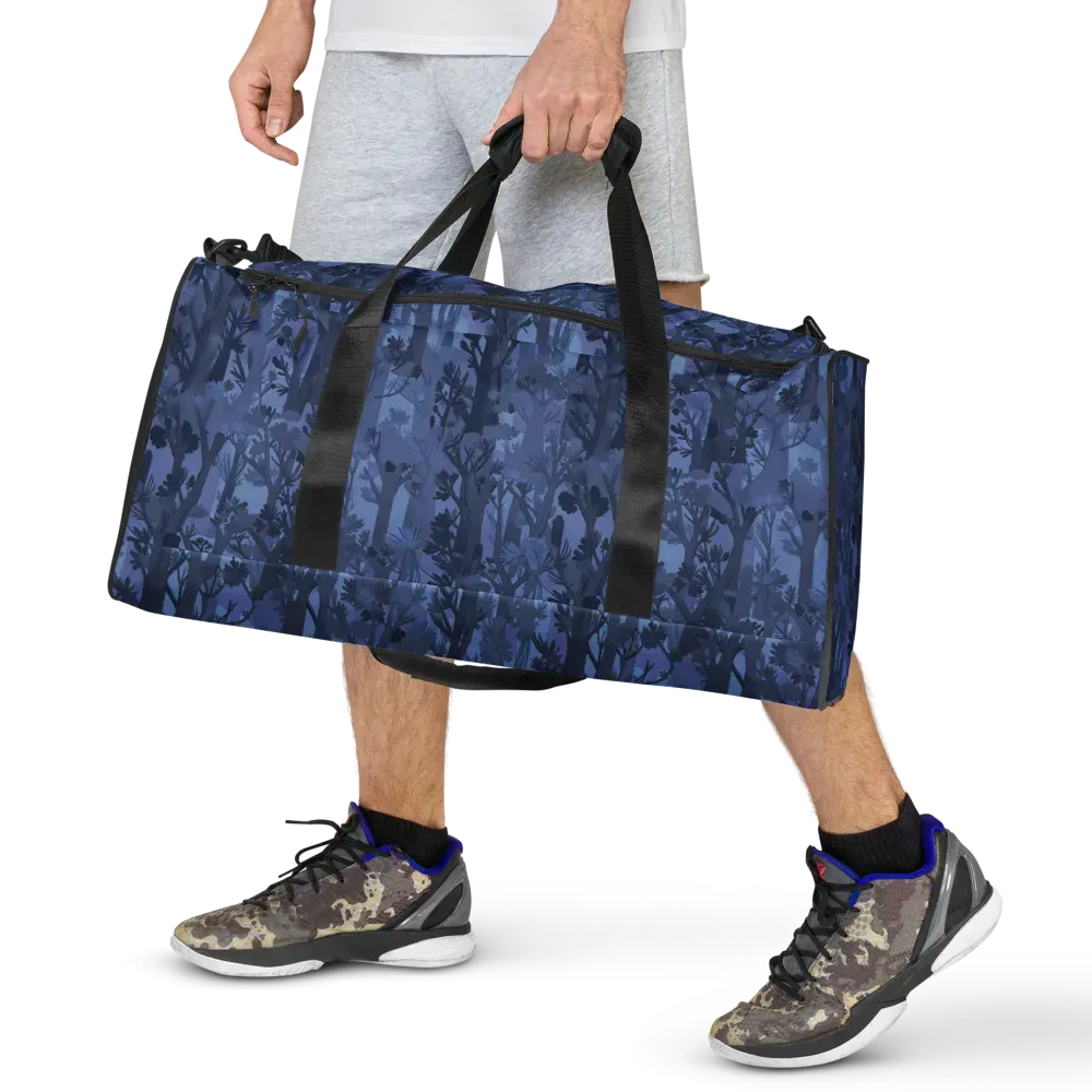 Moonlit Grove on Duffle Bag — Front