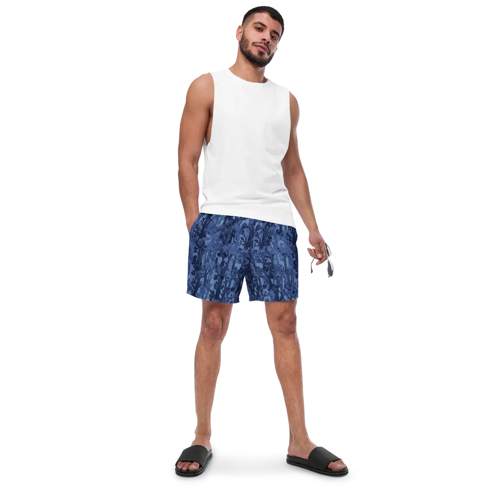 Moonlit Grove on Swim Trunks — Front