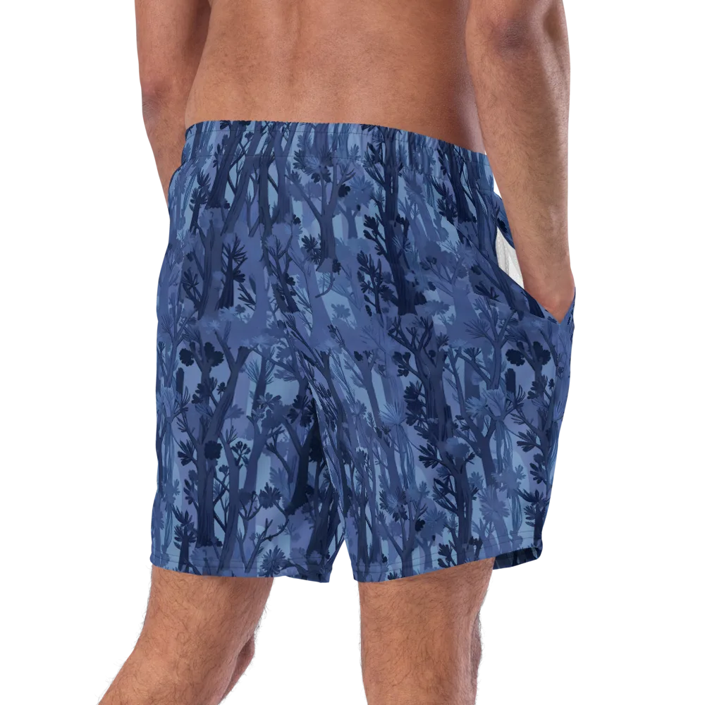 Moonlit Grove on Swim Trunks — Right Back