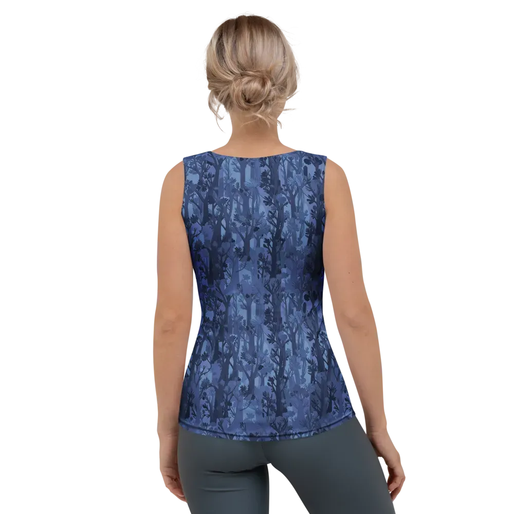 Moonlit Grove on Women's Tank Top — Back