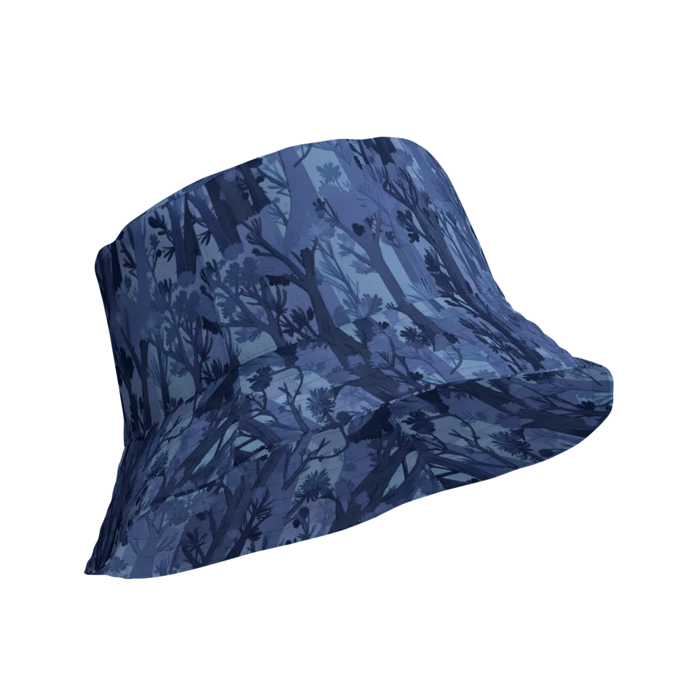 Moonlit Grove on Reversible Bucket Hat — Product details Outside