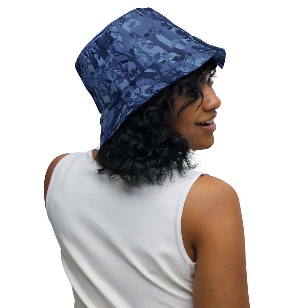 Moonlit Grove on Reversible Bucket Hat — Right Outside