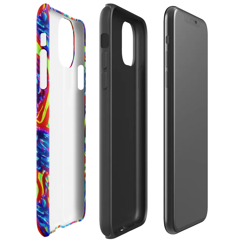 Scarlet Acid Garden on Tough Case for iPhone® — Right
