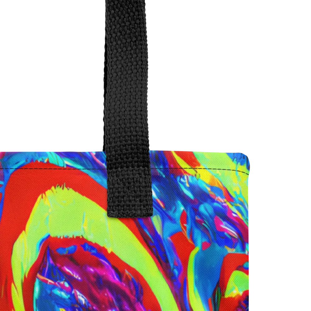 Scarlet Acid Garden on Tote Bag — Product details