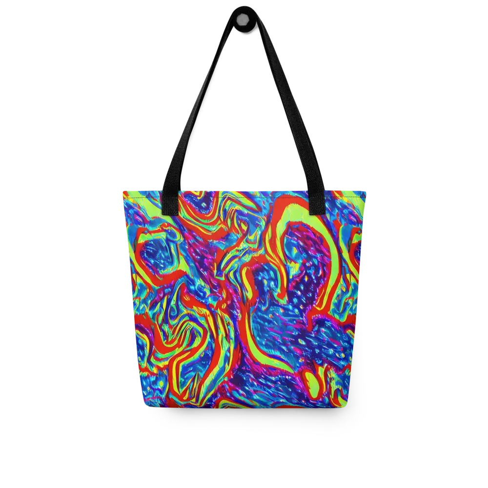 Scarlet Acid Garden on Tote Bag — Front
