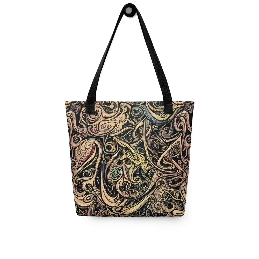 Gilded Whirl on Tote Bag — Front