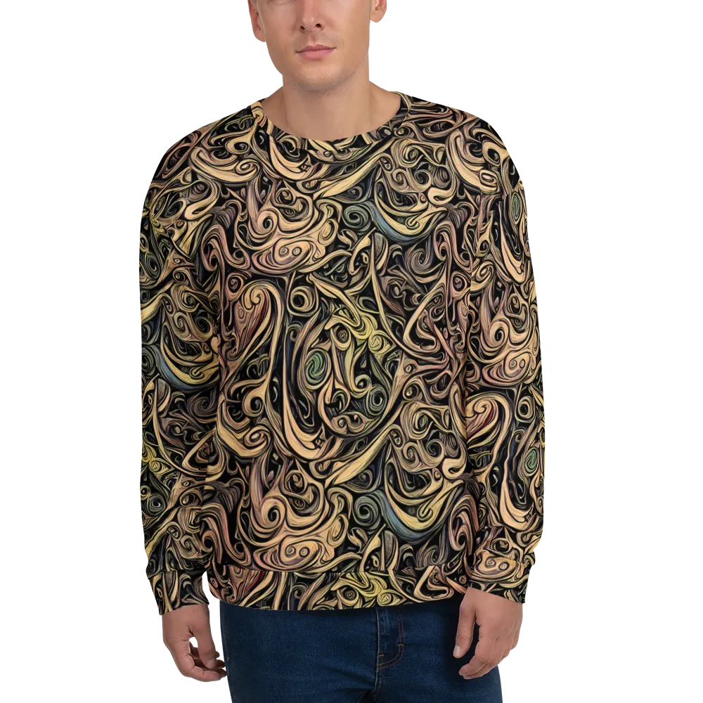 Gilded Whirl on Sweatshirt — Front