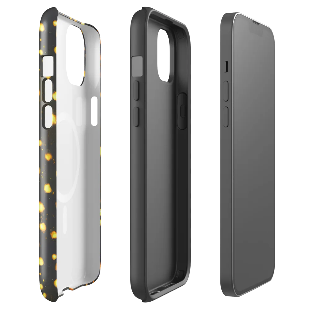 Golden Cinders on MagSafe Tough Case for iPhone® — Front