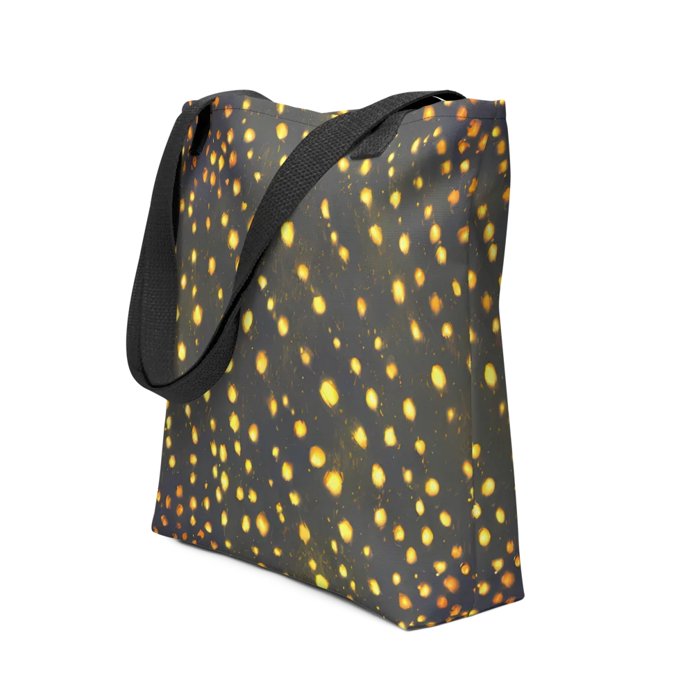 Golden Cinders on Tote Bag — Front