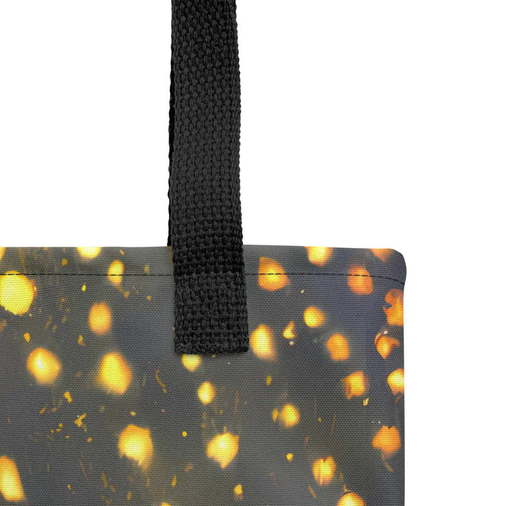 Golden Cinders on Tote Bag — Product details