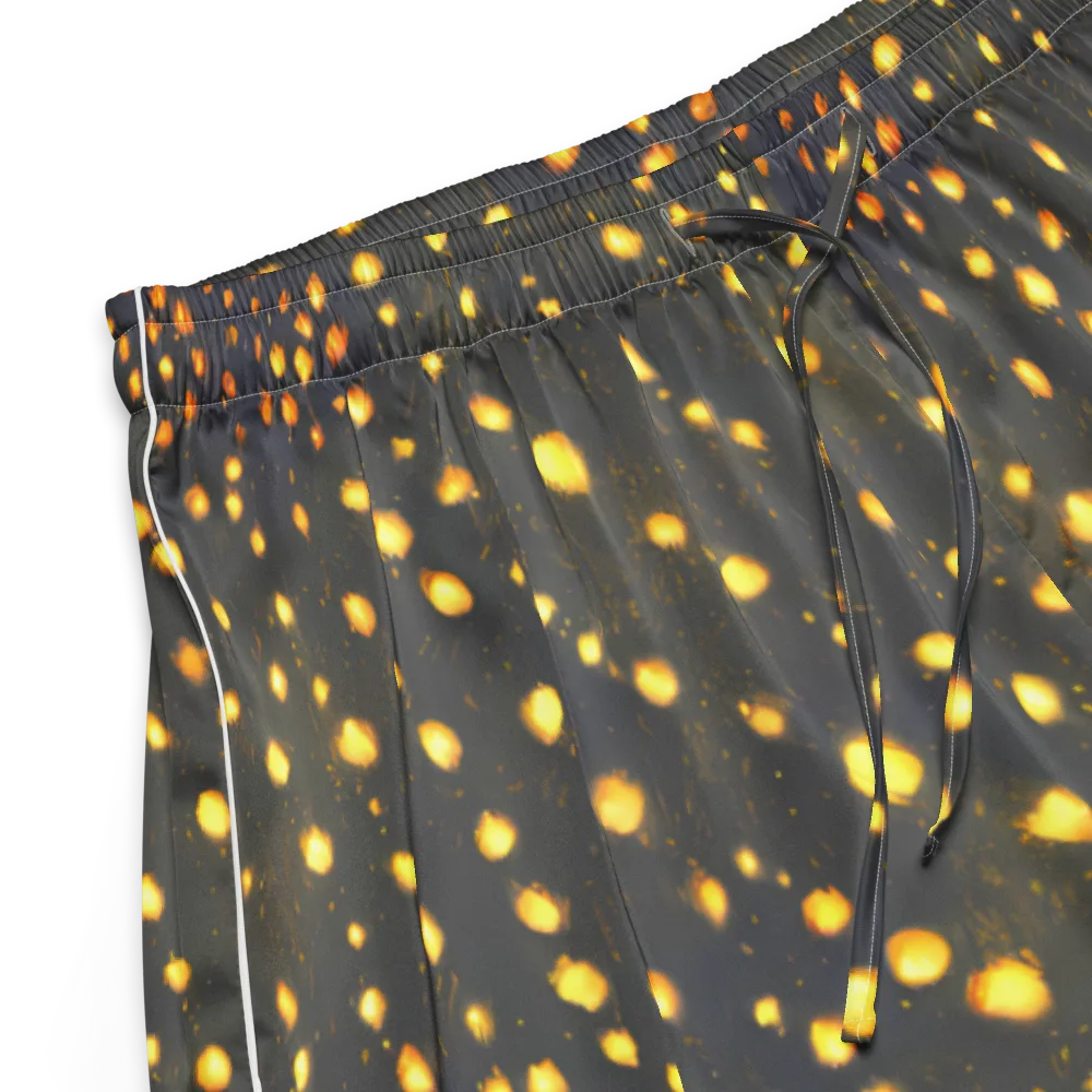 Golden Cinders on Women's Pajama Shorts — Product details