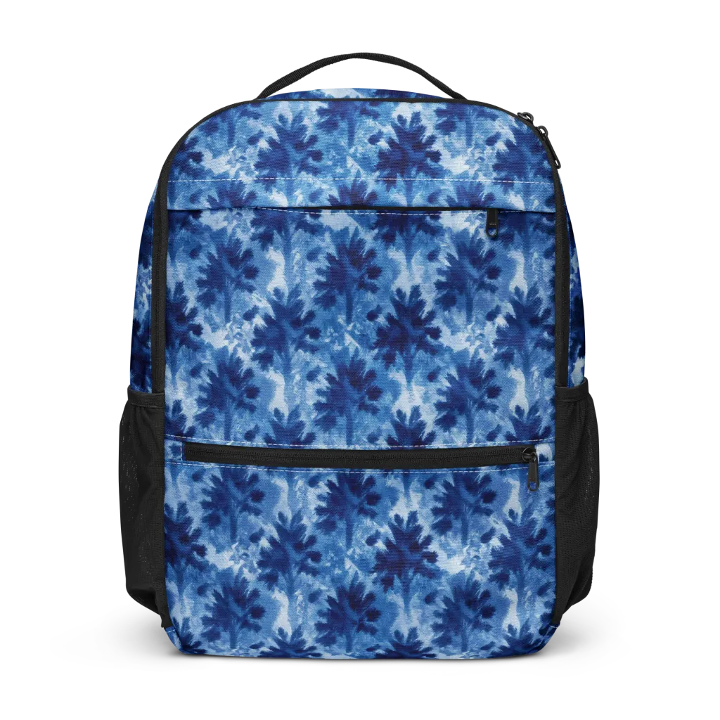 Indigo Meadow on Utility Backpack — Front