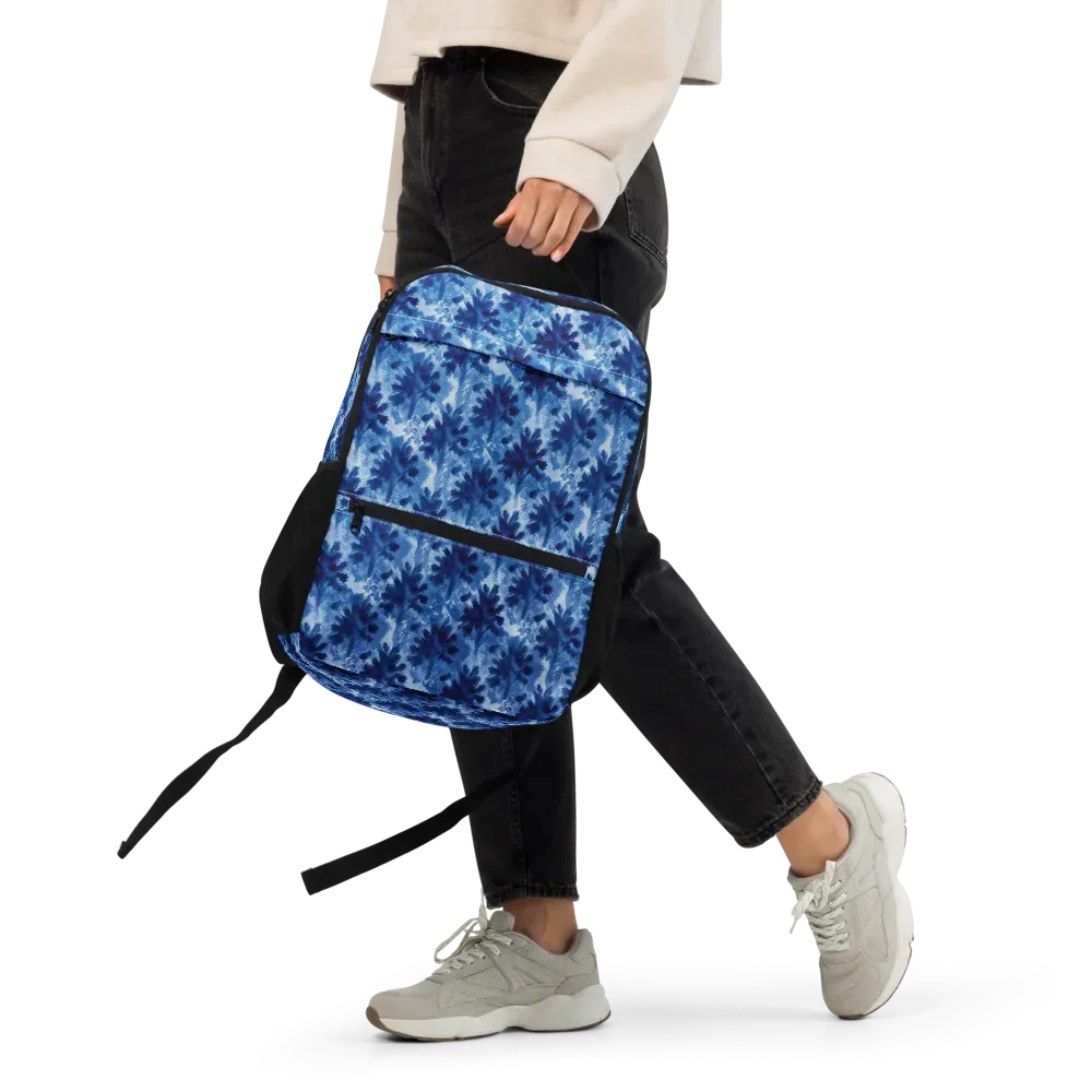 Indigo Meadow on Utility Backpack — Front