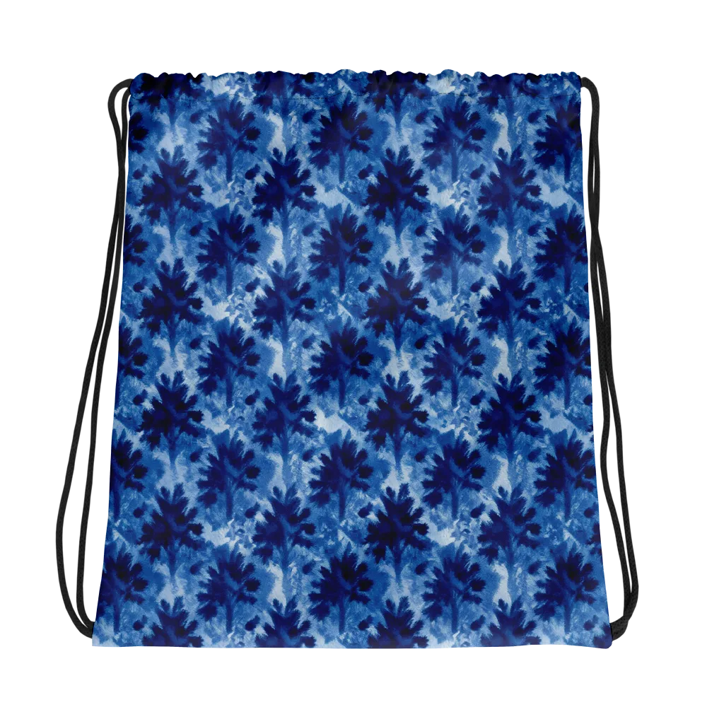 Indigo Meadow on Drawstring Bag — Photo