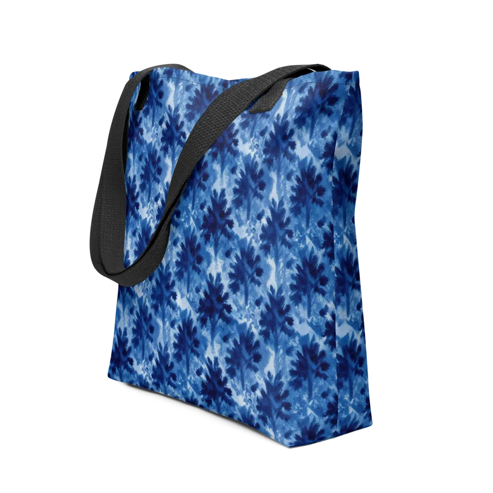 Indigo Meadow on Tote Bag — Front