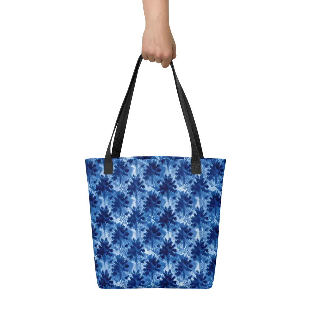 Indigo Meadow on Tote Bag — Front