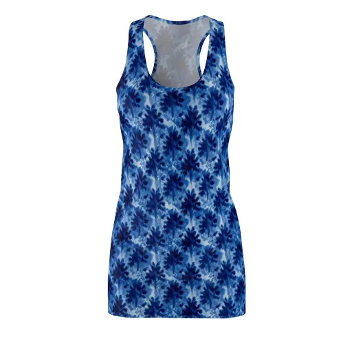 Indigo Meadow on a Racerback Dress