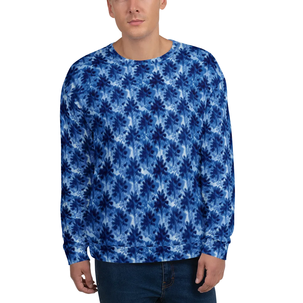 Indigo Meadow on Sweatshirt — Front
