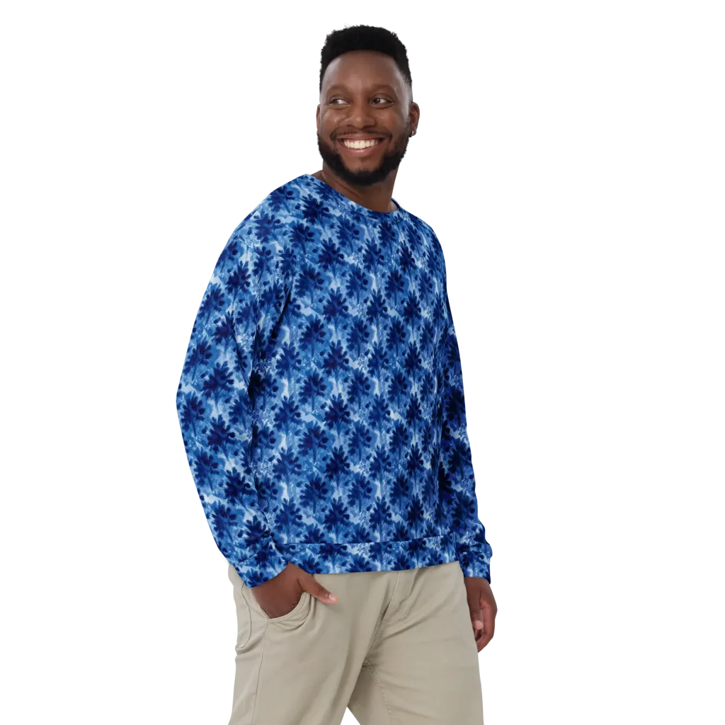 Indigo Meadow on Sweatshirt — Front