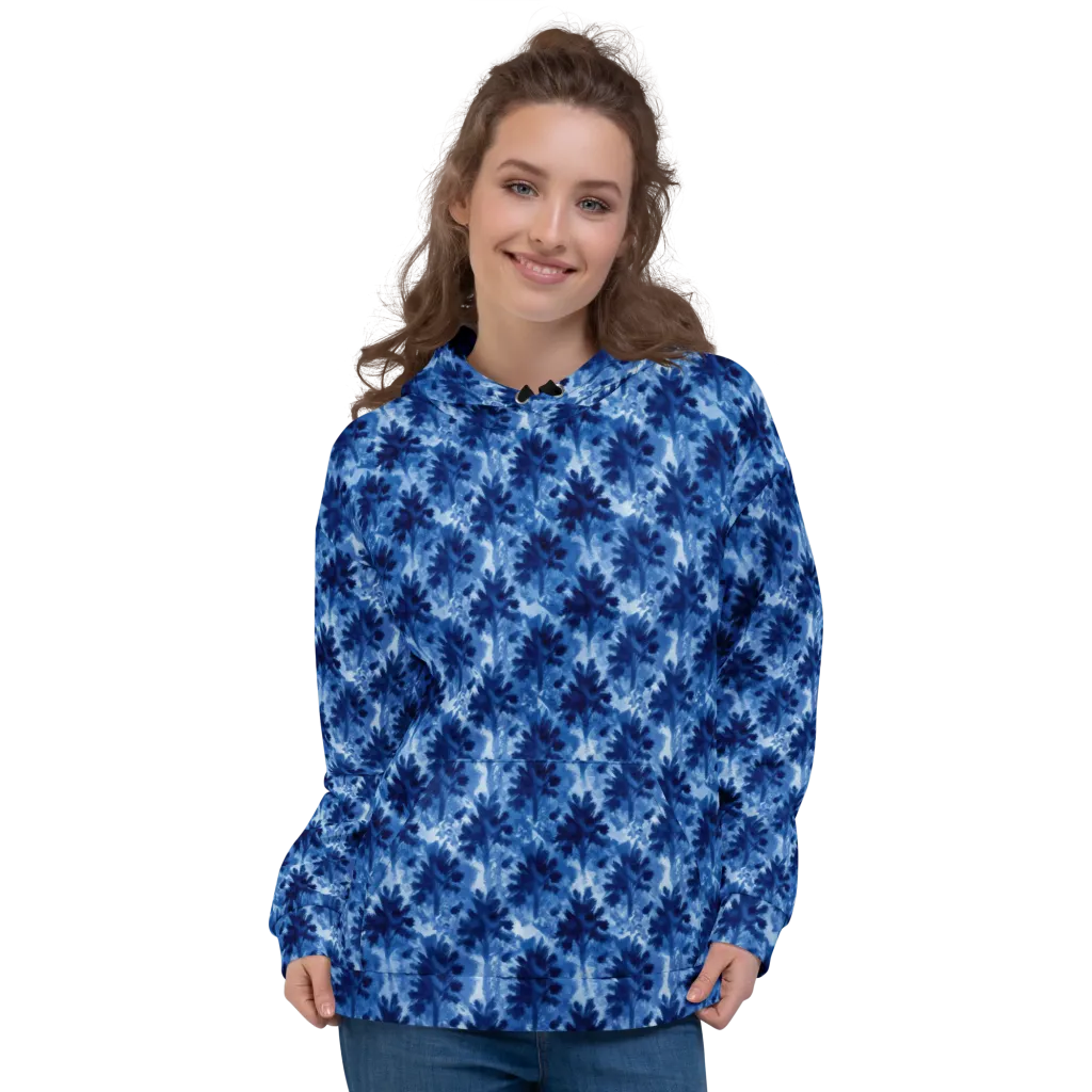 Indigo Meadow on Hoodie — Front