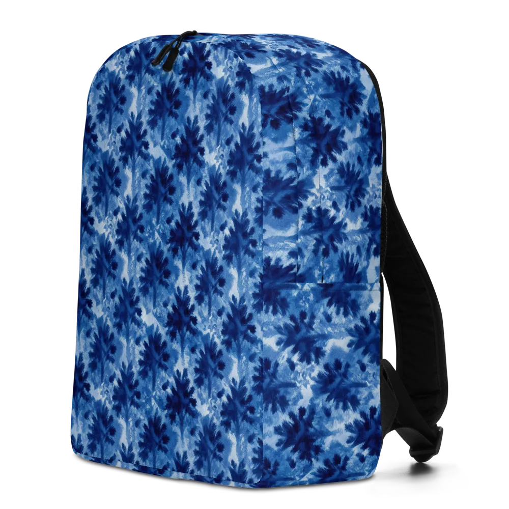 Indigo Meadow on Minimalist Backpack — Left