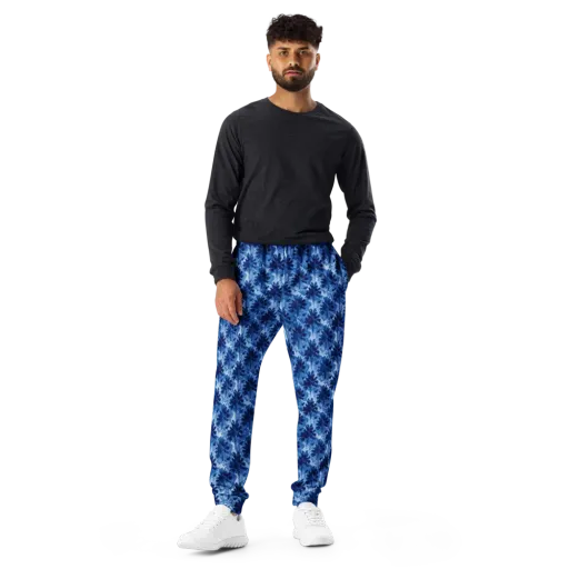 Indigo Meadow on a Men's Joggers