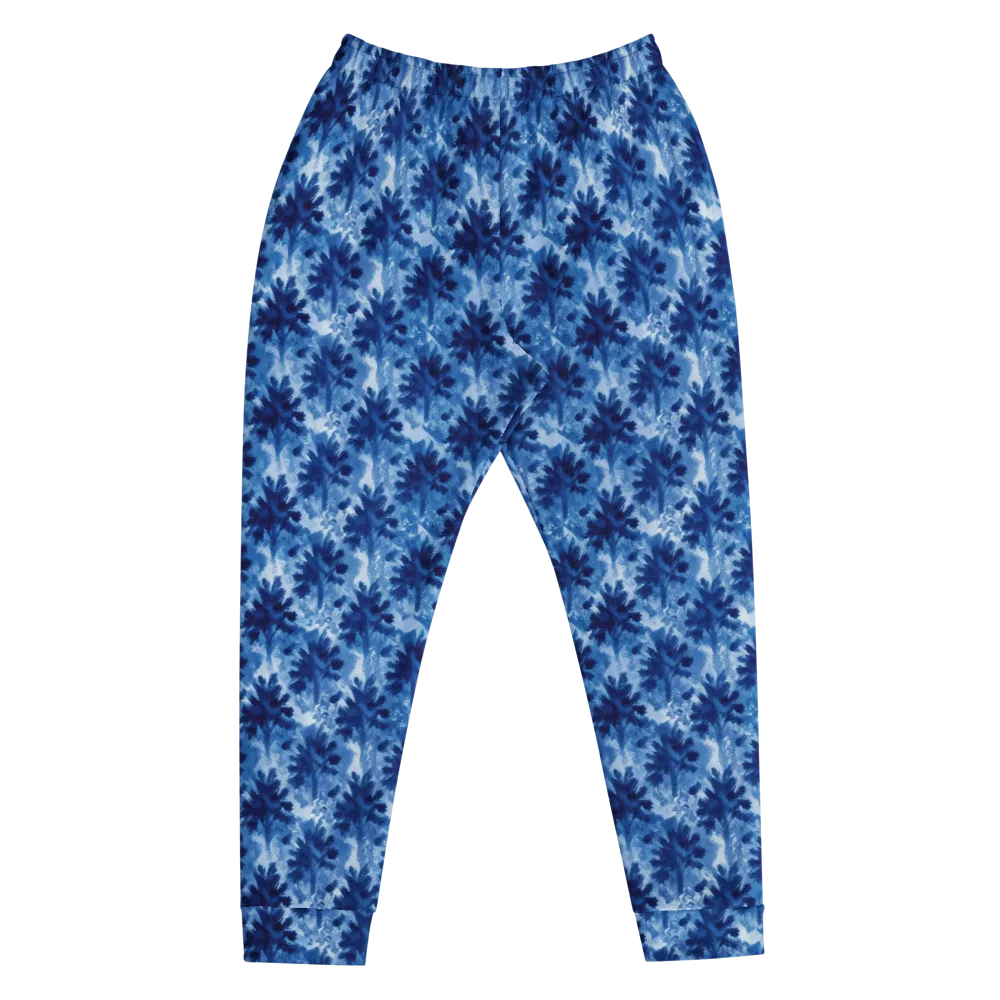 Indigo Meadow on Men's Joggers — Front