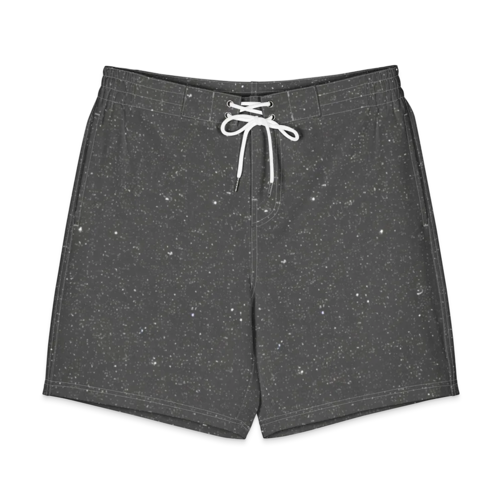 Stardust Slate on Men's Board Shorts — Front