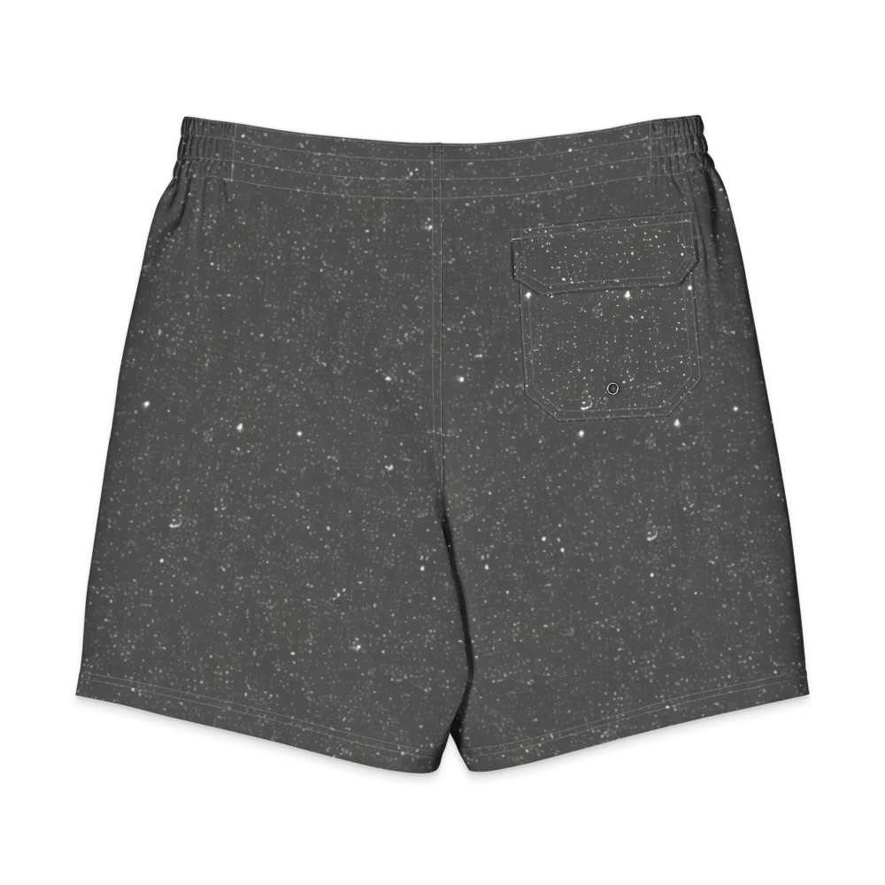 Stardust Slate on Men's Board Shorts — Back