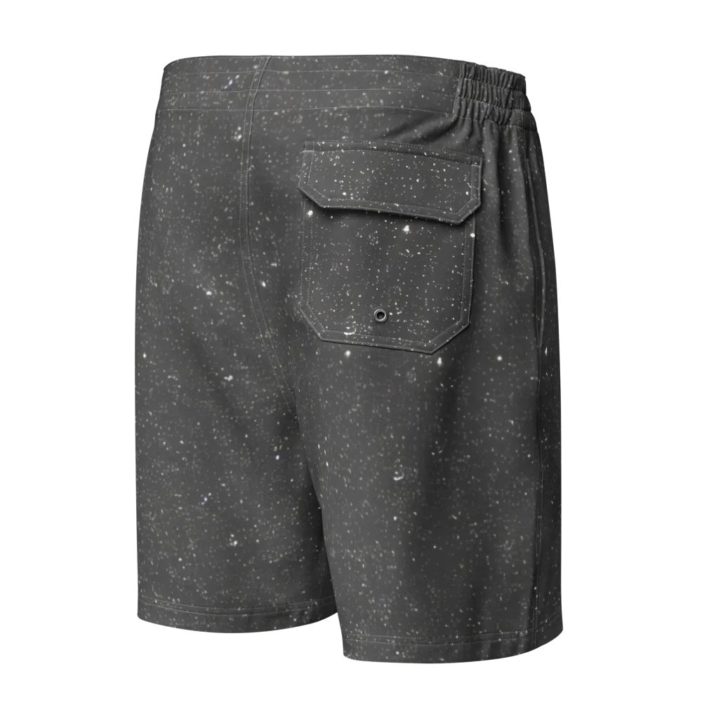 Stardust Slate on Men's Board Shorts — Back