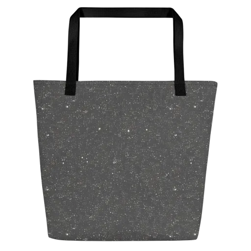 Stardust Slate on a Large Tote Bag W/ Pocket