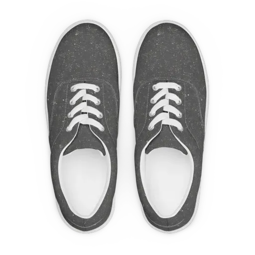 Stardust Slate on a Men's Lace-Up Canvas Shoes