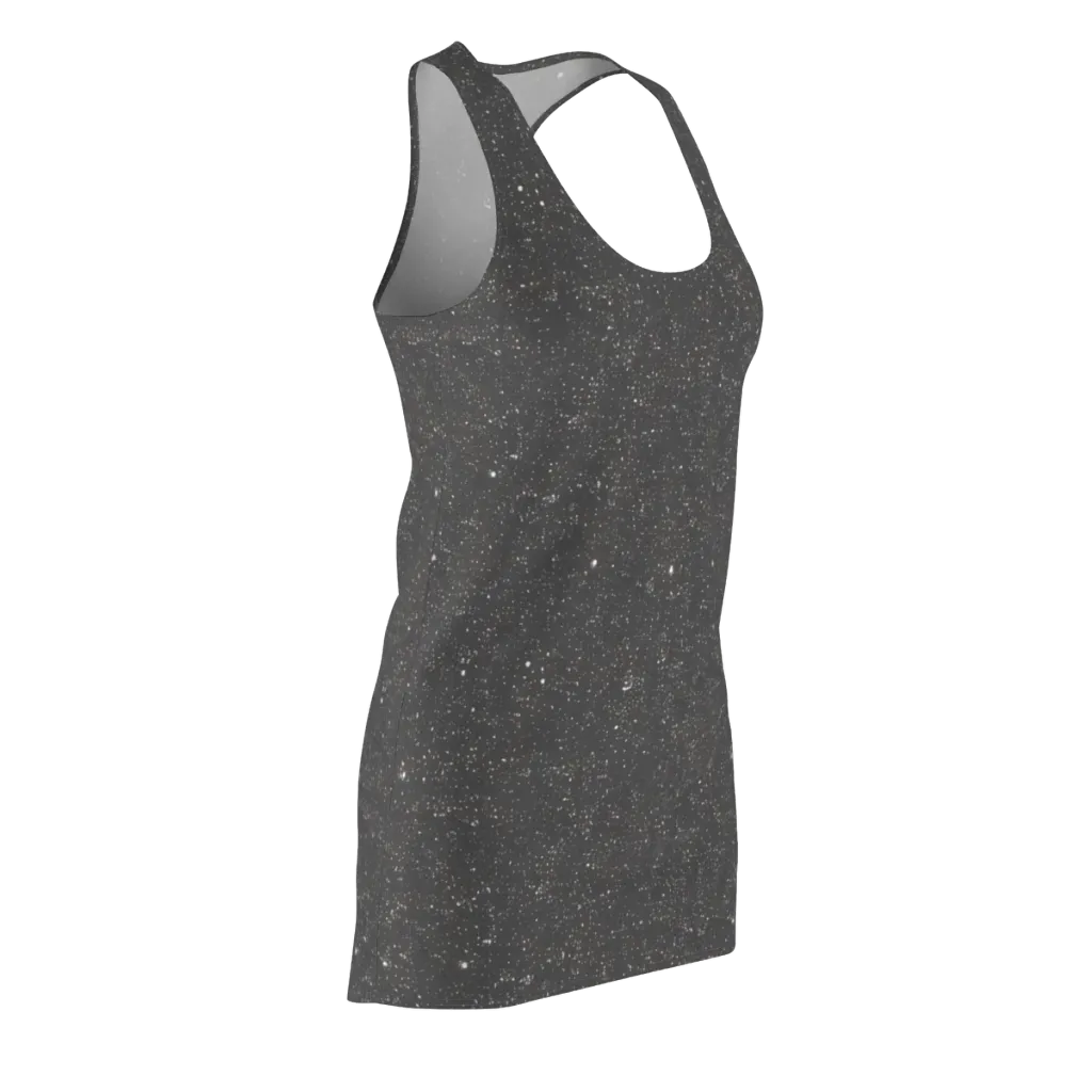 Stardust Slate on Racerback Dress — Front Side