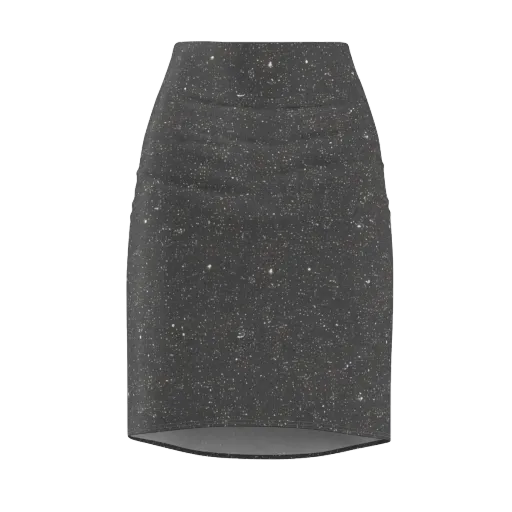 Stardust Slate on a Pencil Skirt