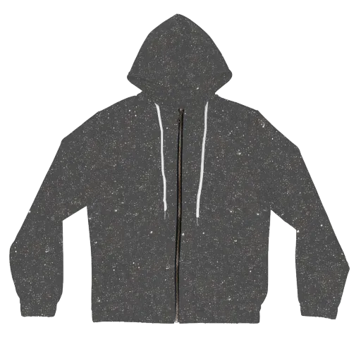 Stardust Slate on a Women's Full-Zip Hoodie