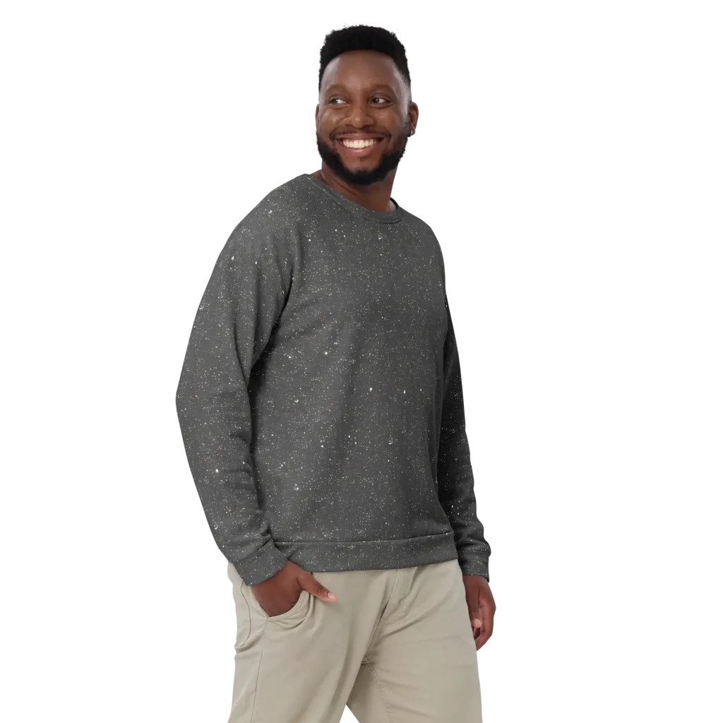 Stardust Slate on Sweatshirt — Front