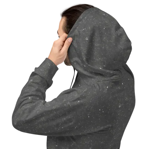 Stardust Slate on a Hoodie