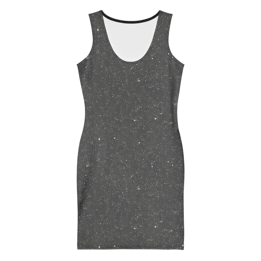 Stardust Slate on Bodycon Dress — Front