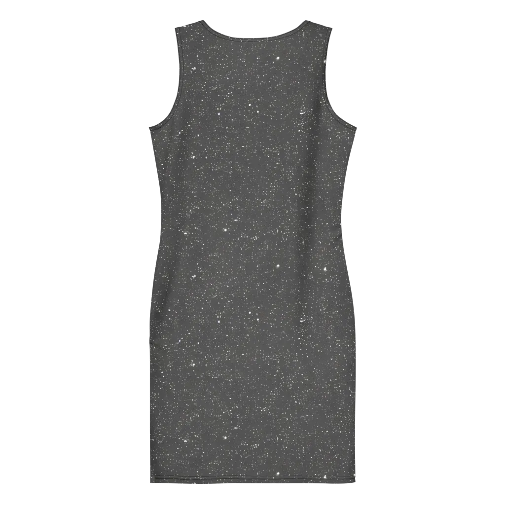 Stardust Slate on Bodycon Dress — Back