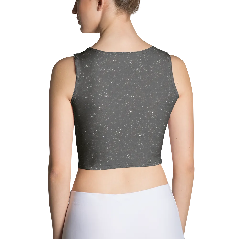 Stardust Slate on Crop Top — Back