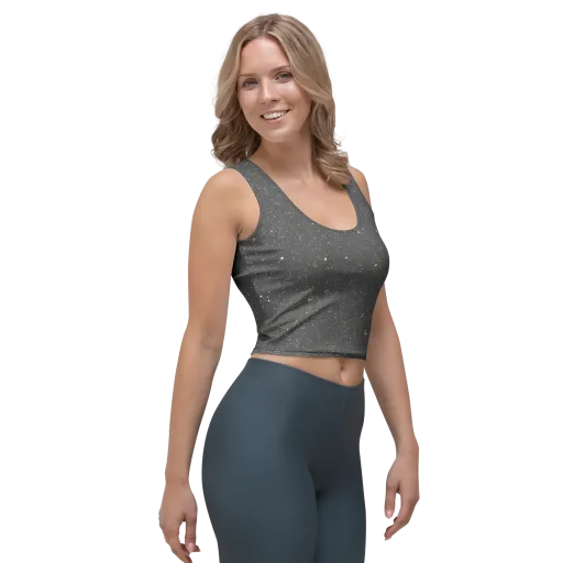 Stardust Slate on a Crop Top