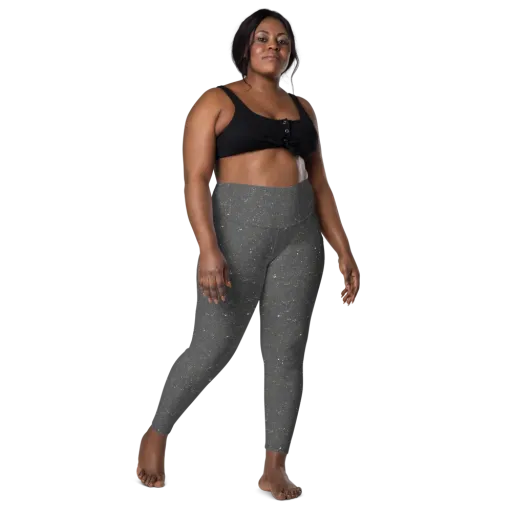 Stardust Slate on a Leggings with Pockets